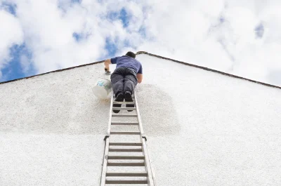 Peinture extérieure à Rocles — façades et ravalement